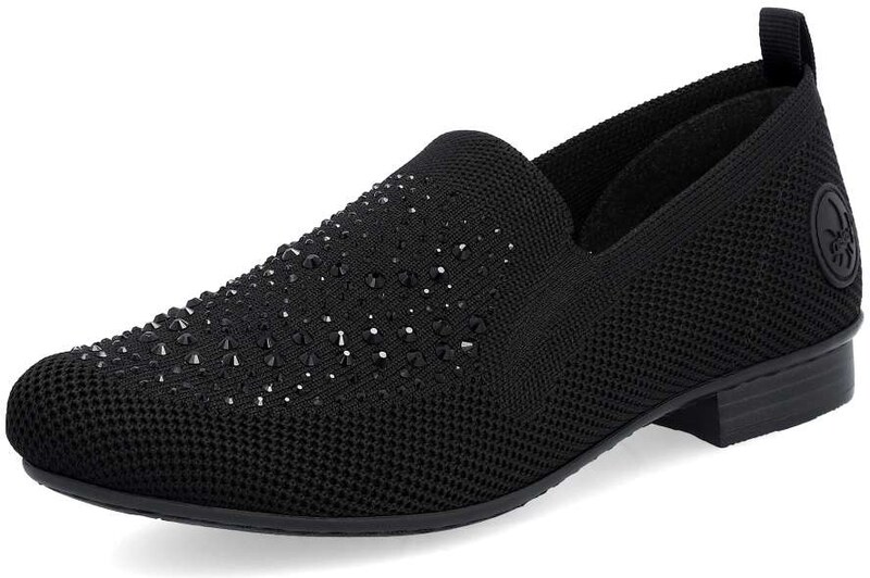 Dámské mokasíny RIEKER 51989-00 černá