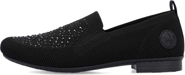 Dámské mokasíny RIEKER 51989-00 černá
