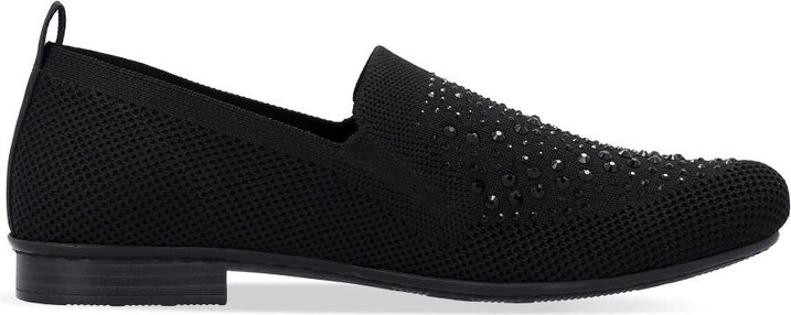 Dámské mokasíny RIEKER 51989-00 černá