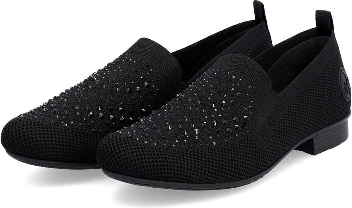 Dámské mokasíny RIEKER 51989-00 černá