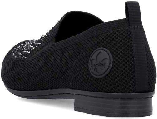 Dámské mokasíny RIEKER 51989-00 černá