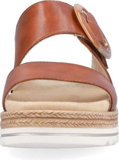 RIEKER Dámské nazouváky REMONTE D0Q51-24 hnědá