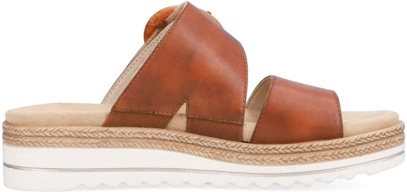 RIEKER Dámské nazouváky REMONTE D0Q51-24 hnědá