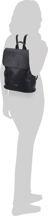 Městský batoh ze syntetické kůže Tangerin modrá 8006 SM