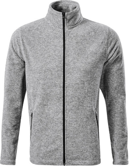 MALFINI, a.s. Factor micro fleece pánský stříbrný melír