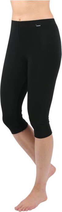 EVONA Dámské bavlněné 3/4 LEANA černé