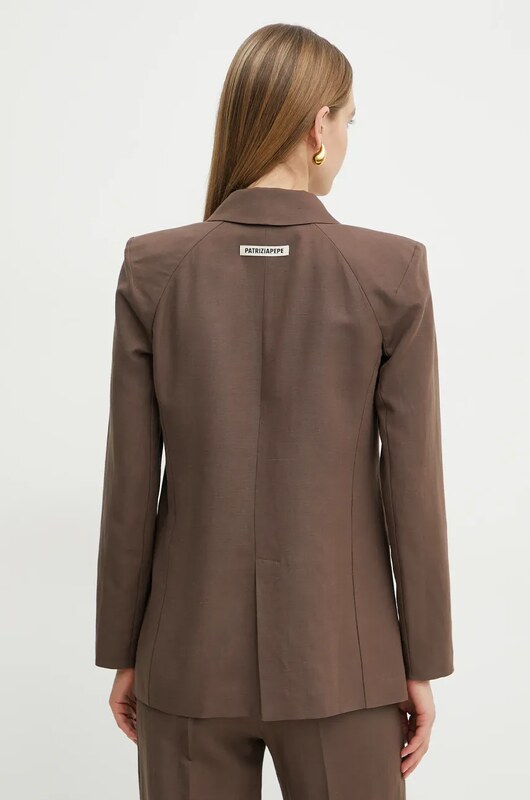 Sako s příměsí lnu Patrizia Pepe