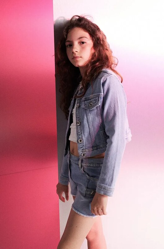 Dětské riflové kraťasy Patrizia Pepe CA52