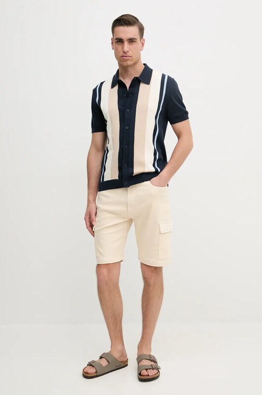 Kraťasy Pepe Jeans GYMDIGO FIVE POCKETS CARGO SHORT