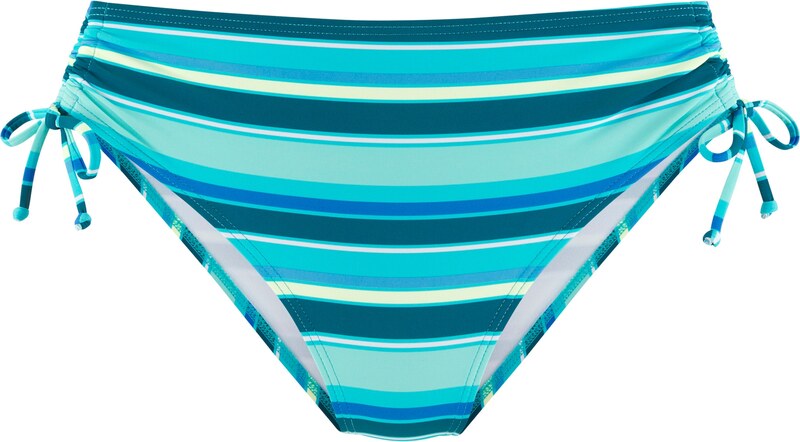 s.Oliver Spodní díl plavek modrá / tyrkysová / noční modrá / pastelově žlutá