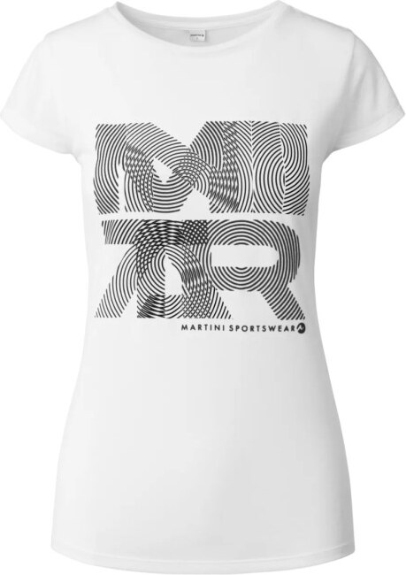 Dámské tričko Martini Sportswear HIGHVENTURE - bílá/černá M
