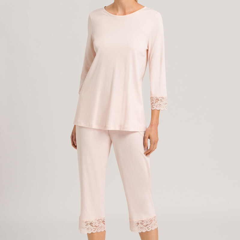 Hanro - Moments pyžamo pudrová