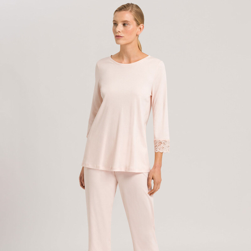 Hanro - Moments pyžamo pudrová