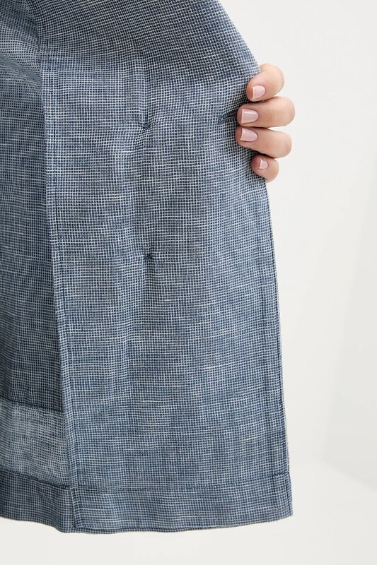 Plátěné sako United Colors of Benetton