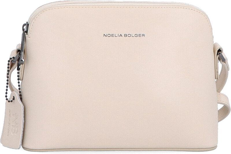 Kožená kabelka crossbody Noelia Bolger béžová NB 0096 BE