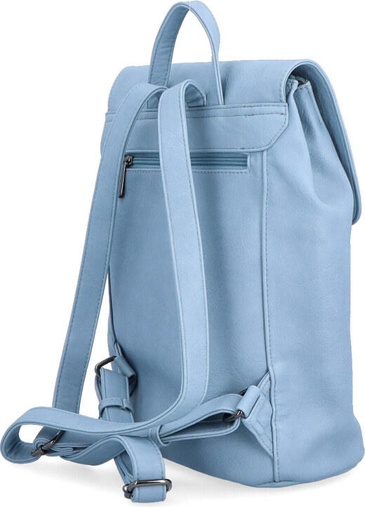 Městský batoh ze syntetické kůže Tangerin modrá 8006 SM