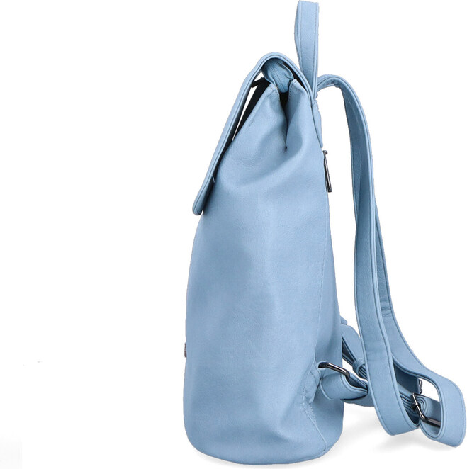 Městský batoh ze syntetické kůže Tangerin modrá 8006 SM