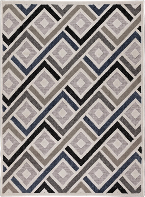 Venkovní vzorovaný koberec SHIFT ROMBY 160x220 cm Multidecor