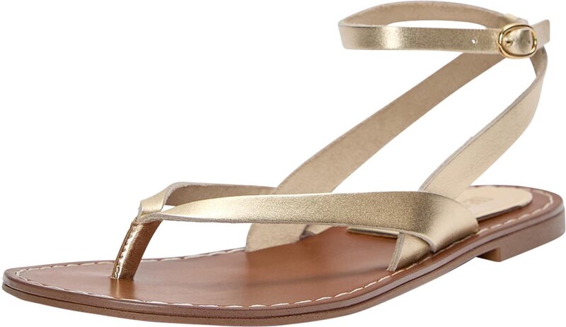 Pull&Bear Žabky zlatá