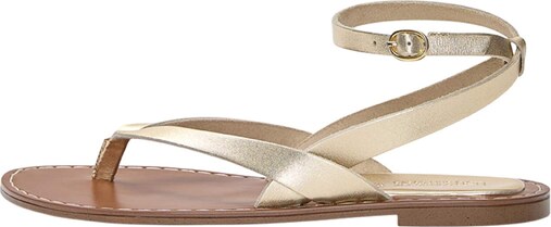 Pull&Bear Žabky zlatá