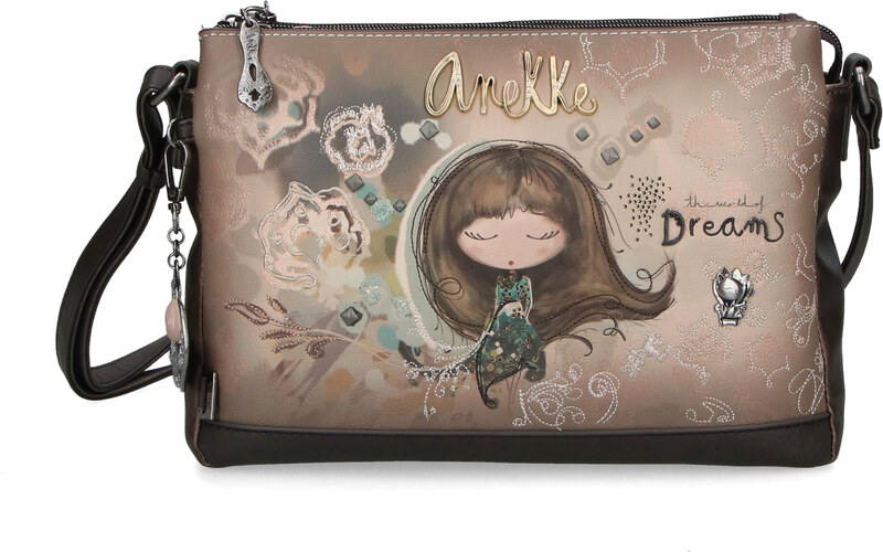 Anekke elegantní crossbody kabelka Real