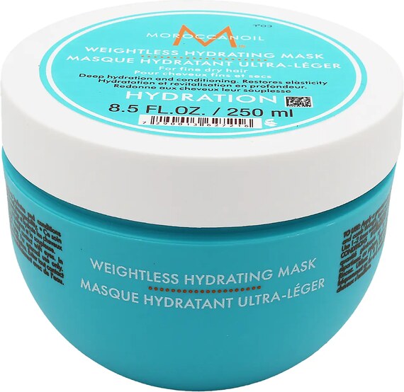 Moroccanoil Hydration nezatěžující hydratační maska pro jemné suché vlasy 250 ml