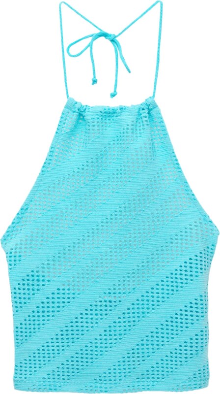 Pull&Bear Kardigany tyrkysová