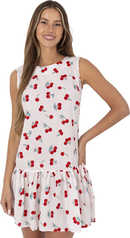 LAKERTA Dress-LK-SK-506962-1.63P-white-red