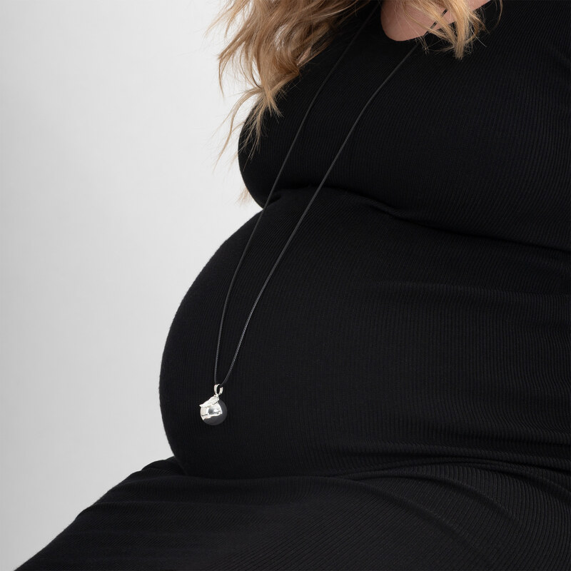 MUMMY BELL Dámský náhrdelník Rolnička andělské křídlo ES20