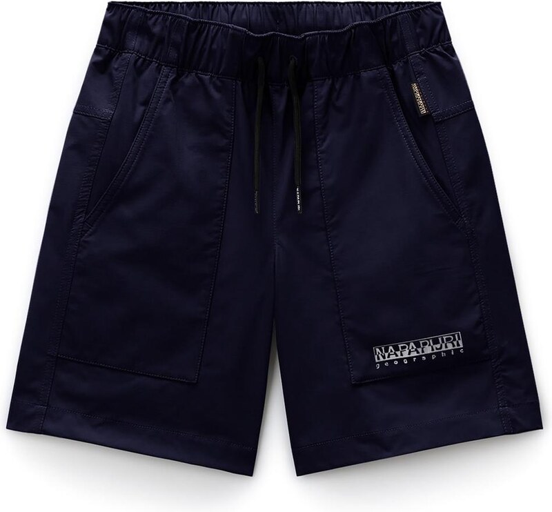 NAPAPIJRI Kalhoty 'K N-Marem' tmavě modrá / bílá