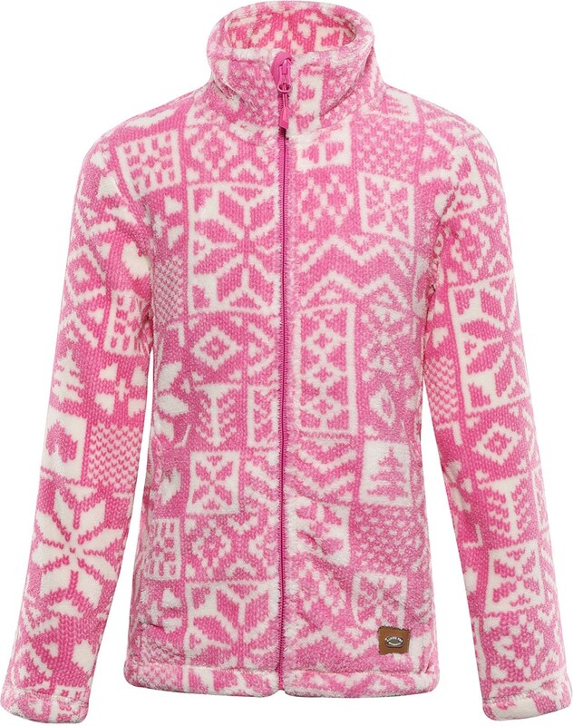 Dětská hřejivá mikina ALPINE PRO EFLINO růžová