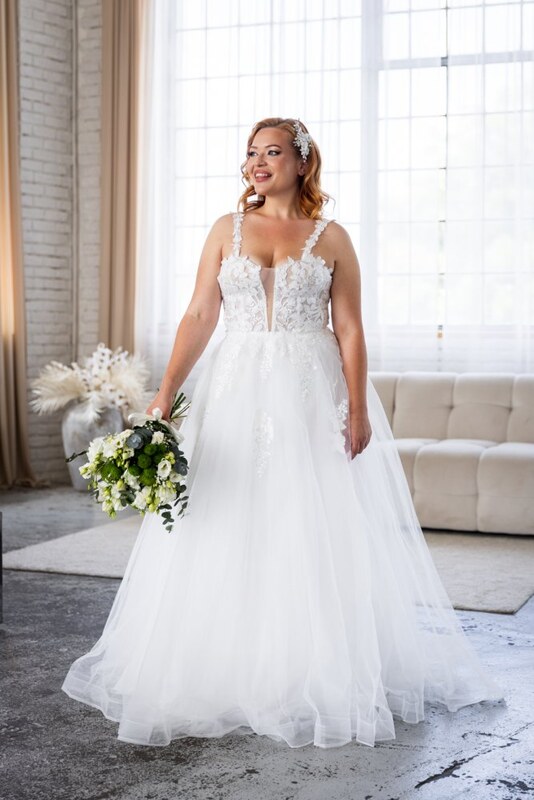 Saty za hubicku Svatební šaty Robin