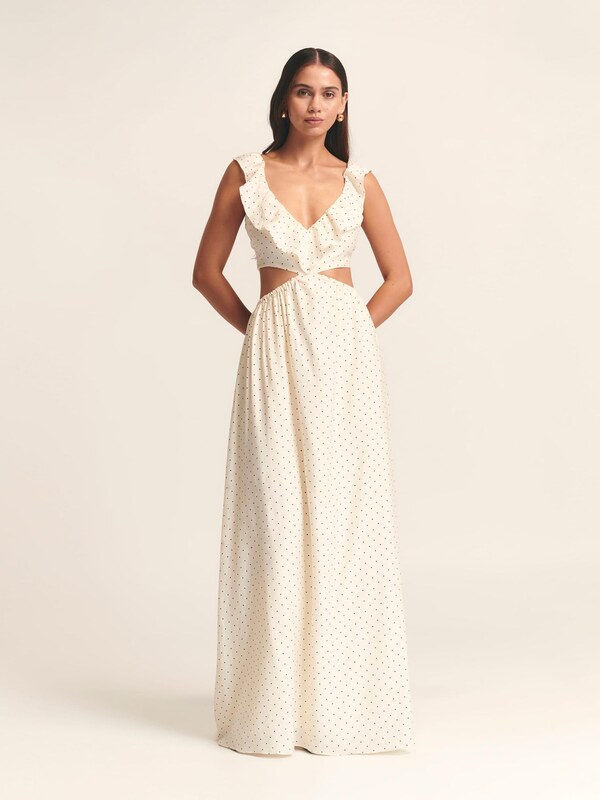 St MRLO Šaty 'Arlie' champagne / černá