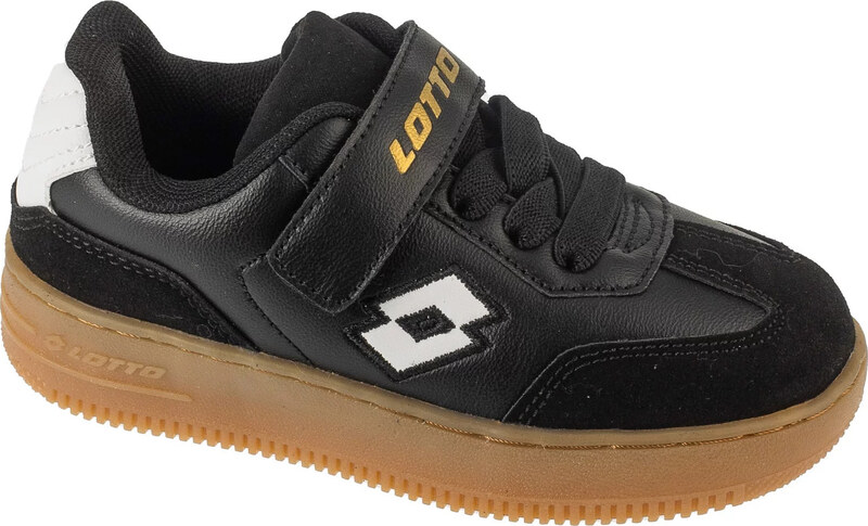 Černé dětské tenisky Lotto Makera K Černá
