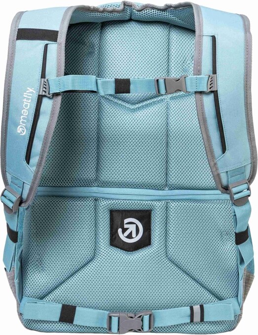 Meatfly batoh Exile Grey Heather / Aqua 24 L + PENÁL ZDARMA