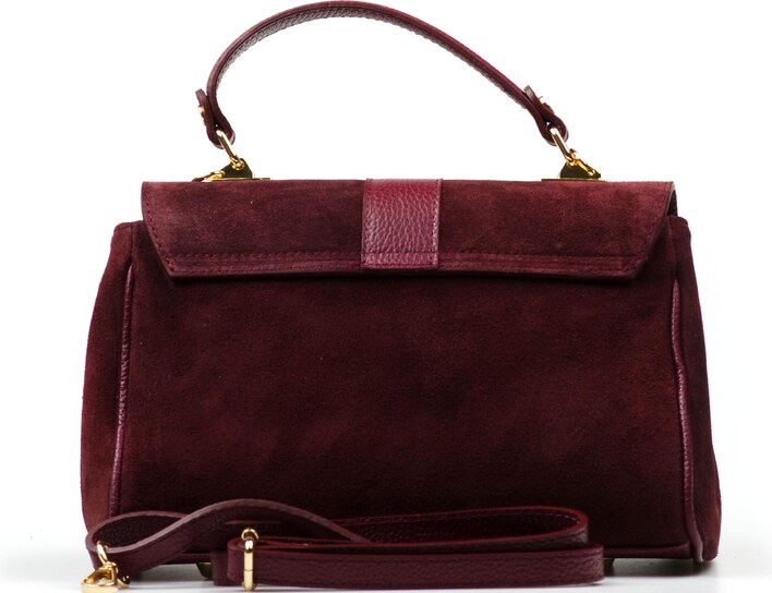 Blaire Kožená kabelka Rada bordó