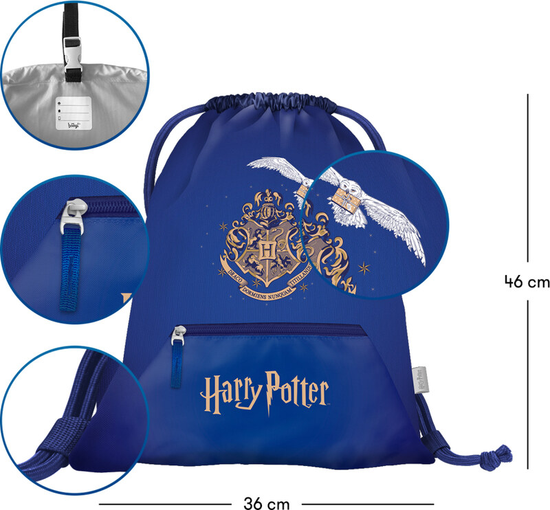 BAAGL SET 3 Airy Bradavice Hedvika: batoh, penál, sáček