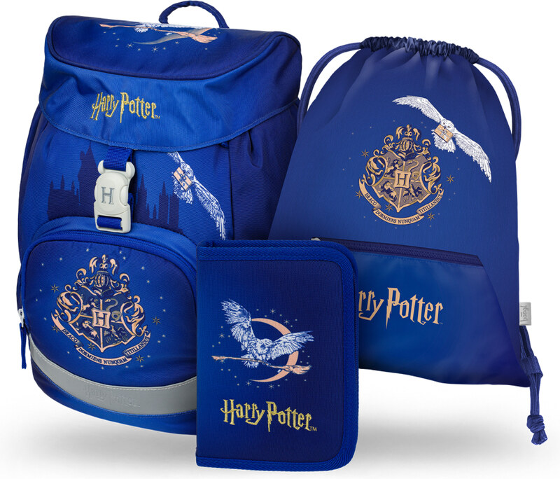 BAAGL SET 3 Airy Bradavice Hedvika: batoh, penál, sáček