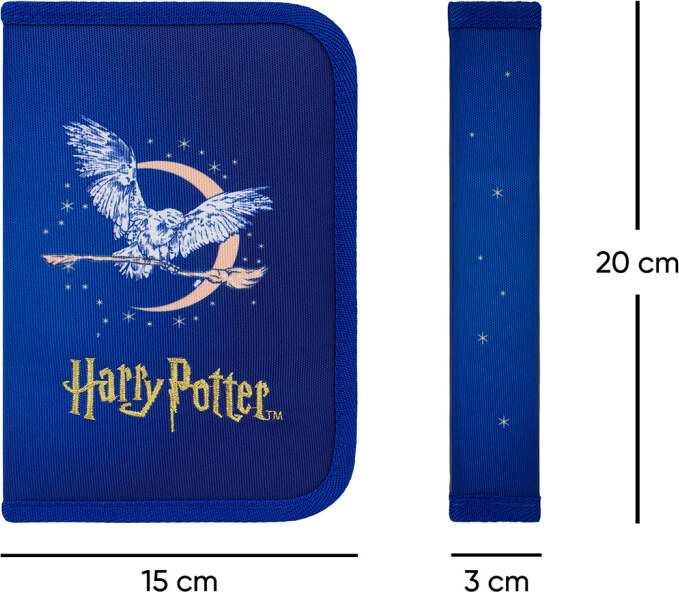 BAAGL SET 3 Airy Bradavice Hedvika: batoh, penál, sáček