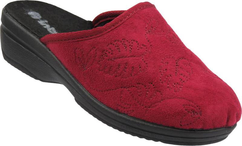 Měkké dámské domácí pantofle Inblu LV-18, bordó