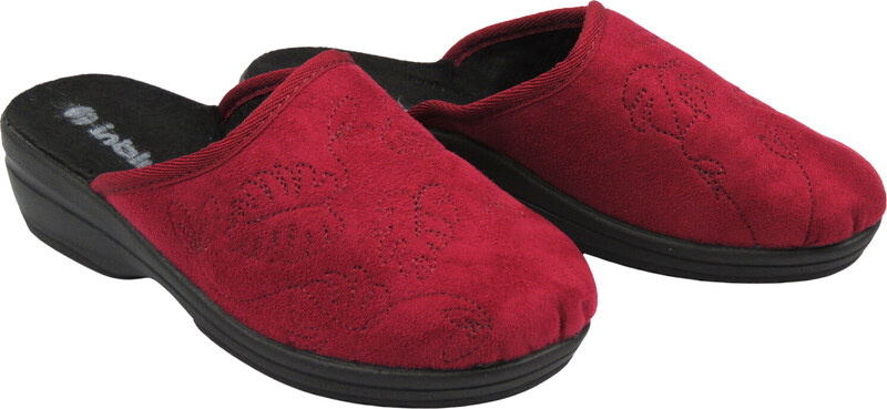 Měkké dámské domácí pantofle Inblu LV-18, bordó