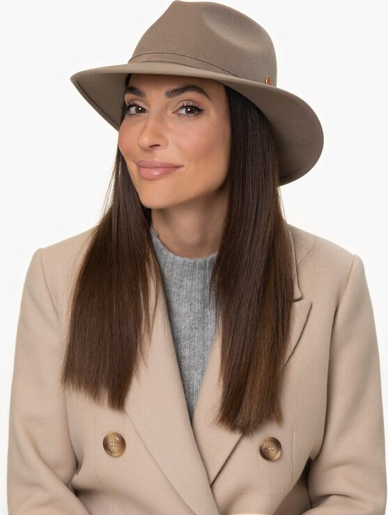 Cestovní béžový klobouk Mayser - Gedeon Mayser