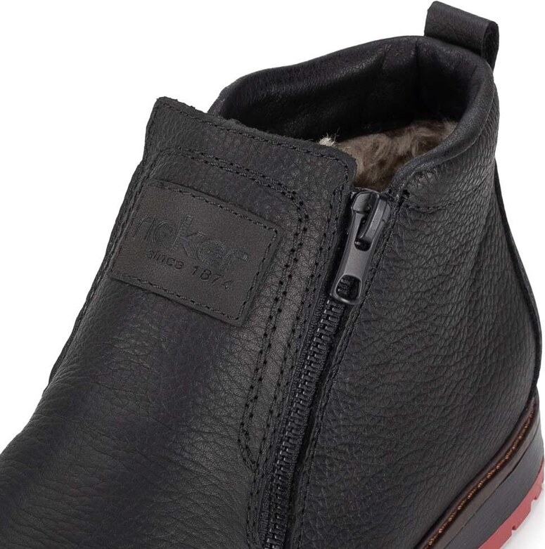 Pánská kotníková obuv RIEKER 10553-00 černá