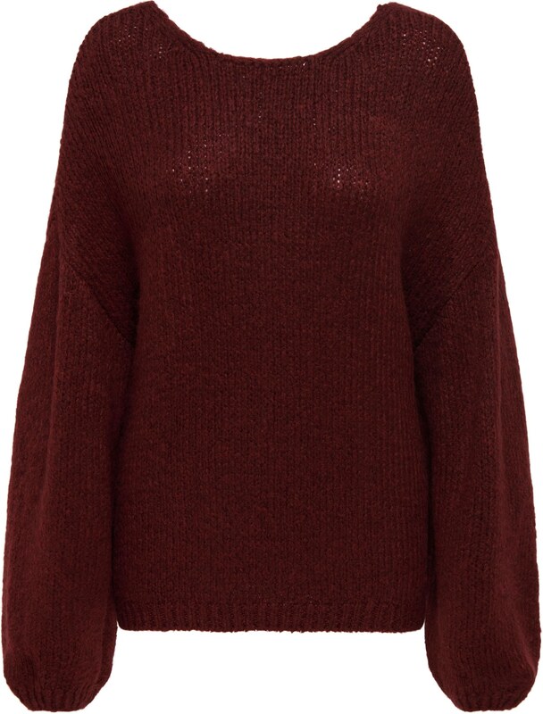 JDY Svetr 'JDYDINEA' vínově červená
