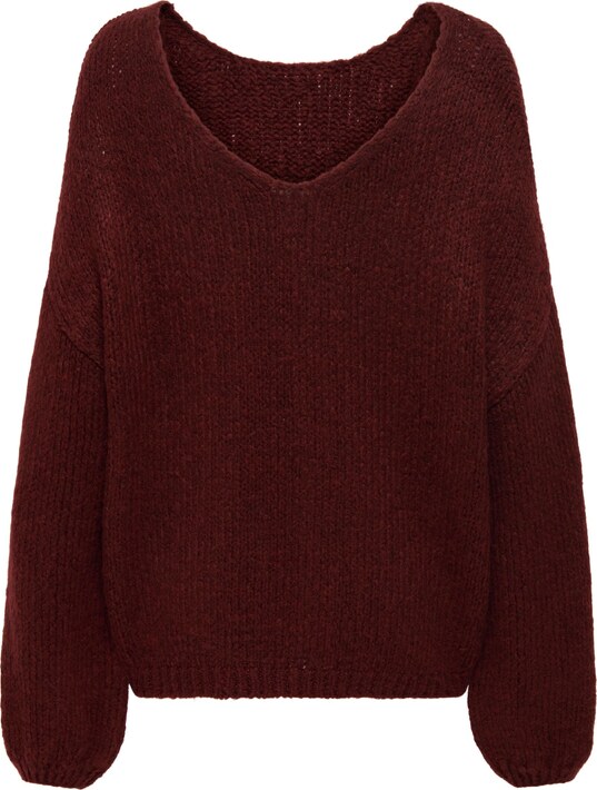 JDY Svetr 'JDYDINEA' vínově červená