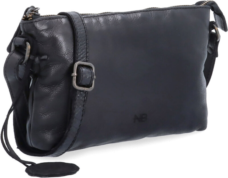 Kožená kabelka crossbody Noelia Bolger černá NB 2414 C