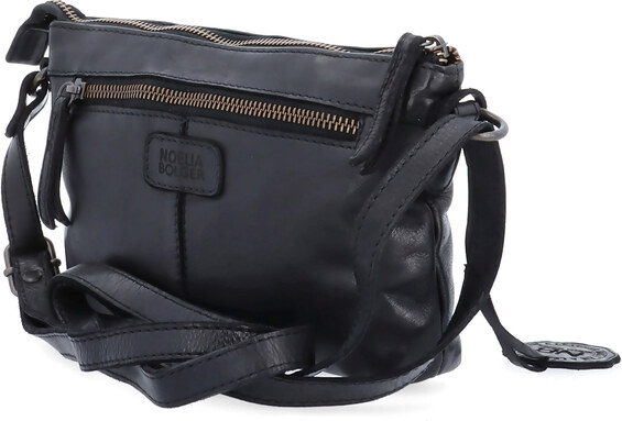 Kožená kabelka crossbody Noelia Bolger černá NB 2414 C