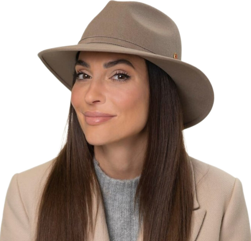 Cestovní béžový klobouk Mayser - Gedeon Mayser