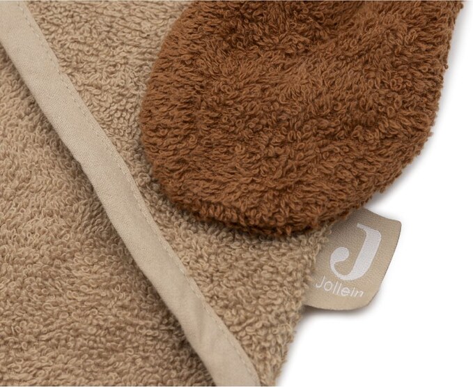 JOLLEIN Osuška s kapucí froté 75x75cm pejsek Diego