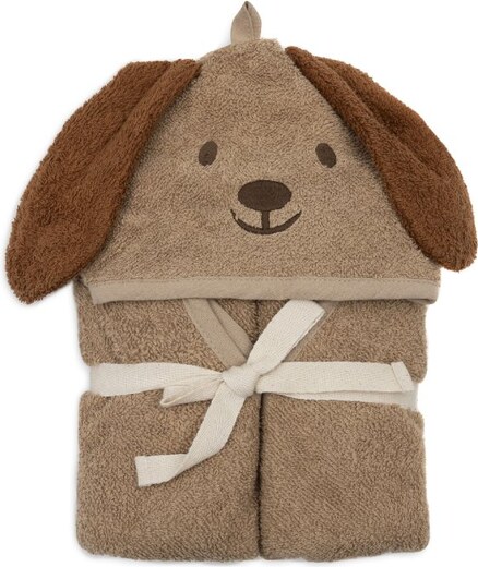 JOLLEIN Osuška s kapucí froté 75x75cm pejsek Diego